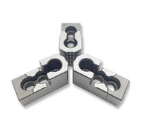 Ganascia dura a pressione con mandrino cavo standard da 5 6 8 10 pollici for accessori for tornio CNC (Color : 12 inch)