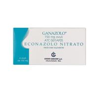 Ganazolo 150 mg Econazolo Antimicotico 6 Ovuli Vaginali