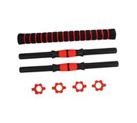 GANAZONO 1 set Manubri con Barra Collegamento Inossidabile Accessori per Esercizi Domestici Manubrio per Allenamento Fitness con Antiscivolo e Resistente