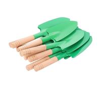 GANAZONO 10 Pezzi Pz Planting Spade con Manico in Legno Ergonomico Attrezzi Resistenti per Trapianto Piantagione e Rimozione Erbacce Strumenti Giardinaggio Multifunzionali per e Ortaggi