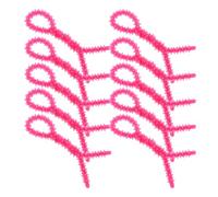 GANAZONO 10 Pezzi Spirali in Silicone Resistenti e Riutilizzabili per Capelli Corti e Lunghi Facili da Usare e Portatili per Ricci e Mossi Vintage