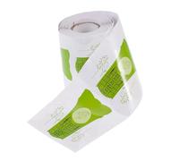 GANAZONO 100 pezzi Cartine Unghie Estensione Adesivi Nail Art con Linee Guida per Ricostruzione e Decorazioni Strumenti Compatti per Unghie French Mandorla e Coffin Accessori Nail