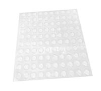 GANAZONO 100pezzi Pad Anti- Trasparenti Per Cuscinetti Adesivi Per e Dispositivi Per Disabilità Visive Protezione Urti e