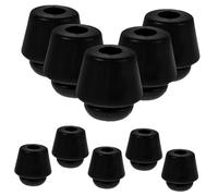 GANAZONO 10pezzi Tampone Paracolpi in Gomma Per Auto Cuscinetto Di Arresto in Gomma Ammortizzatore Per Cofano e Portellone Posteriore Fermo in Per Cofano Auto Tampone Paraurti