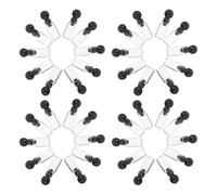 GANAZONO 150 Pezzi Fiale Campione Profumo 0,5 Ml in Vetro con Tappo a Sfera, Mini Flaconi Vuoti Ricaricabili per Oli Essenziali e Aromaterapia, Kit Portatile per Viaggi e Uso Quotidiano