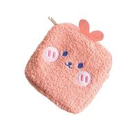 GANAZONO 1pezzi Borsa Portaoggetti Cartoon Rosa Creativa e Compatta Per Sanitary Pads Per Viaggi e Organizzazione Personale