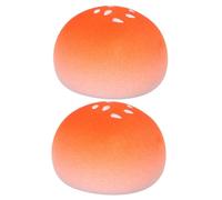 GANAZONO 2 Pezzi Makeup Sponge Puff Bun Shape Dual Use Nonpowderabsorbing Beauty Applicator For Foundation And Powder Smooth Even Coverage