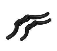 GANAZONO 2 Pezzi Rope Cleat Fissaggio per in Nylon con Gancio Resistente per Barca Telo Copertura e Tendalino Facile Installazione con Autofilettanti Antivento e Design