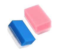GANAZONO 2 pezzi Spazzola Massaggiante per Spugna Morbida Tocco Sensoriale Leggera e Portatile per Educazione Precoce e Bagnetto Adatta e Viaggi Colore Casuale Colore Casuale