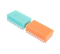 GANAZONO 2 pezzi Spazzole Bagno Ragazzo Ragazza con Spugna Morbida per Massaggio Capelli e Capelluto Sensory Piccole e Leggere per Bagno Sicuro e Stimolazione Sensoriale