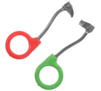 GANAZONO 2 pezzi Taglierina ad Anello Triangolare per Potatura Alberi Strumento Leggero in Acciaio e Plastica Manico Ergonomico per Giardinaggio e Potatura Rami