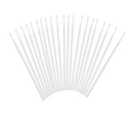 GANAZONO 20 pezzi Kit Impollinatori Manuali Resistenti per Alberi da Frutto e Ortaggi Strumenti Portatili per Impollinazione Esterna Accessori Giardinaggio per Api e Piante Bianco