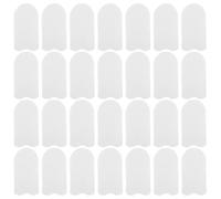 GANAZONO 200 Pezzi Proteggi Dita per Pulizia Orecchie e Denti Animali Copri Dita Traspiranti in Tessuto Non Tessuto con Doppia Superficie Perlata Riutilizzabili per Orale Cani e Gatti