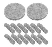 GANAZONO 200 Tamponi di Ricarica in Cotone per Medaglioni Aromatici Cuscinetti Rotondi per Diffusori di Oli Essenziali in Auto e Collane Pastiglie Profumate Compatti per Aromaterapia da