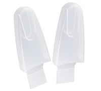 GANAZONO 2pezzi Custodia Protettiva per Forbici da Potatura Organizer Trasparente in Plastica Resistente per Attrezzi da Giardino con Scomparti Porta Cesoie Sicuro e Portatile