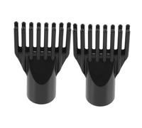 GANAZONO 2pezzi Pettine per Asciugacapelli di Ugello di Ricambio Riutilizzabile Accessorio per Asciugacapelli Materiale Plastico Resistente alle Alte Temperature