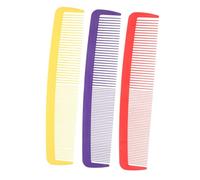 GANAZONO 3 Pezzi Pettine Gigante da Clown con Denti Larghi Accessorio Costume per Halloween e Divertente e per Barber Shop e Feste Scherzo