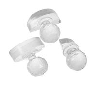 GANAZONO 3 Pezzi Stampi Pressa per Ombretti e Blush Strumenti di Pressatura Delicata per Restauro Polveri Compatte Attrezzi Multifunzione per Trucco Professionale