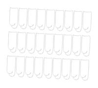 GANAZONO 30 Pezzi Clip Collegamento in Ferro per Supporto Piante Rampicanti Fibbie Resistenti per Tutori Giardino Connettori Stabili per Grigliati Coltivazioni