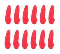 GANAZONO 30 Pezzi Coperture Protettive per Punte di Coltello in Plastica Rossa per Cutter Dritti e Piccoli Frutti Superficie Liscia per Protezione e Conservazione Utensili