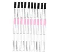 GANAZONO 30pezzi Vuoto Per Gloss Labbra Da Bottiglia Trasparente Per Lip Glaze Per Con Tappi Colorati Contenitori Pratici Per Cosmetici e Labbra