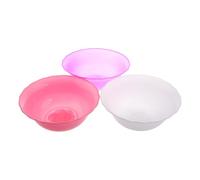 GANAZONO 3pezzi Ciotola Lavaggio Viso Bacinella Portatile Plastica Per Pulizia Viso Per Saloni Di Bellezza e Versatile Per Uso Domestico e Outdoor