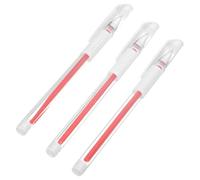 GANAZONO 3pezzi Penna Per Sopracciglia Microblading Rosse Penna Per Mappatura Indicatore Permanente Per Bellezza e Segnatore Sopracciglia Professionale Resistente Al Sudore