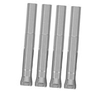 GANAZONO 4 pezzi Mandrini Molla Tre Griffe per Punte da Trapano Manicure Meccanismo di Bloccaggio Sicuro e Preciso per Attrezzi da Nail Art Adatto Uso Professionale e Domestico