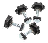 GANAZONO 4 Pezzi Ricambi per Manopola Impugnatura Tosaerba Bulloni e Dadi in Resistenti Corrosione e Agenti Atmosferici Sostituzione per Trattorino Rasaerba e Spazzaneve Facile