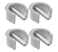 GANAZONO 4pezzi Accessori Per Bastone Da Passeggio Morsetto Forma Di c Clip Di Ricambio Per Stampelle Supporto Per Bastone Fibbie Forma Di c Per Deambulatore Accessori Per Deambulatori