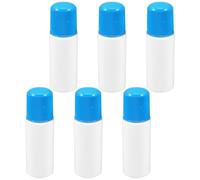 GANAZONO 6 pezzi Flaconi Applicatori Spugna Bottigliette Vuote Ricaricabili per Liquidi Esterni Design Portatile e Antigoccia per Ufficio Casa e Viaggi