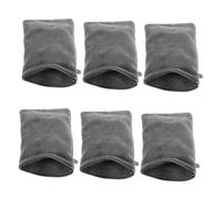 GANAZONO 6pezzi Guanti Per Lavaggio Visage Microfibra Guanti Assorbenti Per Doccia e Rimozione Makeup Riutilizzabili Per Della e Accessori Da Spa Stile Europeo