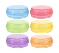 GANAZONO 6pezzi Portapillole Tascabile Piccolo Organizer Settimanale per Pillole Portapillole Mini Portatile Piccole Bottigliette per Pillole da Viaggio Contenitore da Viaggio