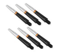 GANAZONO Aste Girevoli Accessori per Freccette per Freccette Set 6 Pezzi in Nylon e Alluminio Resistenti e Precisi, per Uso Professionale e Amatoriale Outdoor