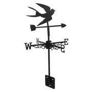 GANAZONO Banderuola in Metallo a Forma di Animale, Segnavento da Tetto Decorativo per Giardino e Cortile, Indicatore Vento Preciso Struttura Resistente e Facile Installazione per Esterni