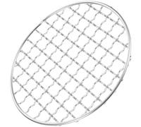 GANAZONO Barbecue Rotonda in Resistente Leggera e Portatile Rete Mesh per Cottura su Gas per Verdure Pesce Carne e Pancake all