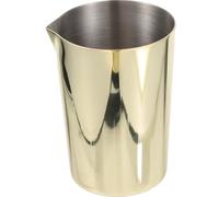 GANAZONO Bicchiere Mixing in Acciaio Oro, Portatile e Resistente alla Ruggine, Perfetto per Bartender e Preparazione Drink a Casa