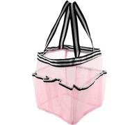 GANAZONO Borsa da Toilette in Nylon e Rete Grande Capacità da Viaggio Otto Tasche Colore Casuale Borsa Portaoggetti Multiuso Facile da Trasportare per Attività Outdoor