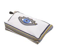 GANAZONO Borsa Evil Eye Makeup Pouch Viaggio Chiusura Cerniera Organizer Cosmetici Versatile Per Turismo e Attività Outdoor