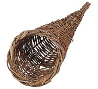 GANAZONO Cesto di cornucopia del Ringraziamento, cestino in corno di abbondanza per centrotavola - Raccolta Cornucopia Corno di vimini vite autunno frutta cestino snack cibo cestino per feste