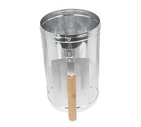 GANAZONO Ciminiera Accensione Carbonella BBQ con Legno Accendi Rapidamente Barbecue all per Grigliate Picnic e Design Ergonomico con Protezione