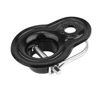 GANAZONO Connettori per Gancio Traino Bici in Acciaio Resistente Adattatore Trailer Facile da Installare Compatibile con Rimorchi per Animali e Carichi Portatile per Uso Professionale e