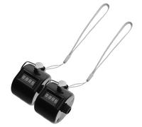 GANAZONO Contatore Manuale Portatile Clicker Meccanico da Golf e Baseball con Cifre Grandi Ripristino Rapido e Cordino Strumento Compatto per Tornei e Monitoraggio Punteggio Sportivo