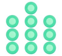 GANAZONO Copertura in Silicone Morbido per Campana Stetoscopio 10 Pezzi Verde Kit Accessori per Forniture Mediche Protezione Igienica e Aderente per Operatori Sanitari e Studenti di