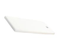 GANAZONO Copriletto Elasticizzato con Foro per Viso in Poliestere Bianco 70X185 CM per Lettini Massaggio Spa e Centri Estetici Lenzuolo Traspirante per Saloni di Bellezza e Saune