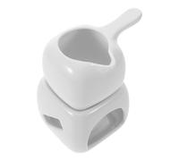 GANAZONO Diffusore di Aromi in Ceramica Controllo Temperatura, Bruciatore di Oli Essenziali per Spa e Casa, Portacandele per Migliorare Sonno e Rilassamento