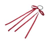 GANAZONO Fiocco Per Elastici Per Sottili Fiocco Elastico Per Dei Nessun Danno Cravatte Elastiche Per Elastici a Fiocco Rosso Tessuto