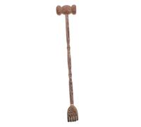 GANAZONO Grattaschiena Portatile in Legno Durevole con Martello Massaggiatore Manuale per Schiena Collo Gambe e Altri Punti di Prurito Autotrattamento Facile e Rilassante