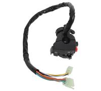 GANAZONO Interruttore Manubrio Sinistro per Atv Funzioni Motore Luce Abbagliante Spegnimento Choke Design Ergonomico Resistente Alle Intemperie Adatto Quad e Fuoristrada