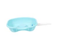 GANAZONO Lavabo Portatile per Lavare i Chioma per Persone Costrette a Letto, Vaschetta per Shampoo Supporto Imbottito, Set Singolo per Anziani, Disabili e Donne in Gravidanza, per Uso